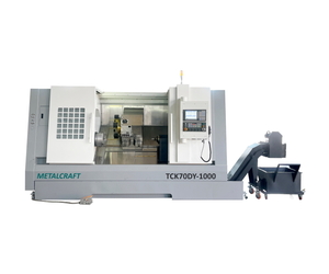 Горизонтальные токарные станки MetalCraft с ЧПУ TCK80-1500 c люнетом (TCK80-1500.F15/18.5.A2-11.12K.304T.L)