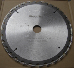 Пила дисковая Woodtec 300х30х3,2/2,2 Z48 WZ универсальная