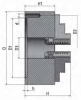 Прецизионный трехкулачковый токарный патрон Optimum CI3P  ø 160 мм, рис.4
