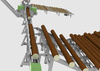 Фрезерно-пильный станок для тонкомера EcoWood UFP-260, рис.56
