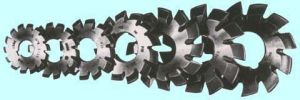 Фреза m 5,5 №7  95х32х16,0 9ХС 20 град ,Z=11