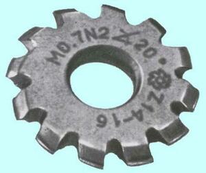 Фреза m 1,5 №7 55х22х5,5 Р6М5 20 град ,Z=14