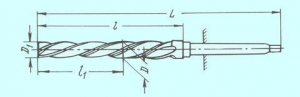 Развертка d28,0х22,0х195х325 к/х котельная машинная Р6М5 КМ3