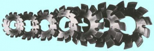 Фреза m 4,5 №1 85х27х16,5 9ХС 20 град ,Z=11