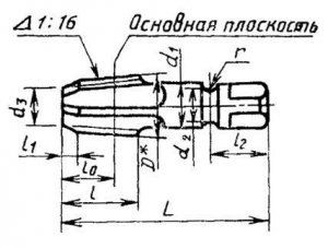 Метчик Rc   1/4" Р6АМ5 трубный конический, м/р. (19 ниток/дюйм) "TLX"