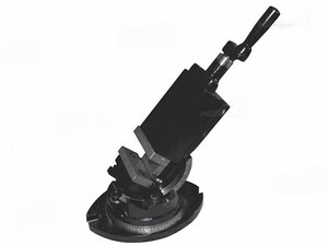 Двухосевые поворотные станочные тиски FABTEC ZAS 75