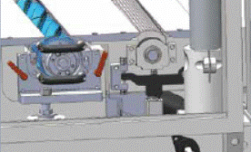 QUADRO-465/2  Плавающий подающий ролик в столе  Плавная подача заготовок;Величина смещения до 5 мм 
