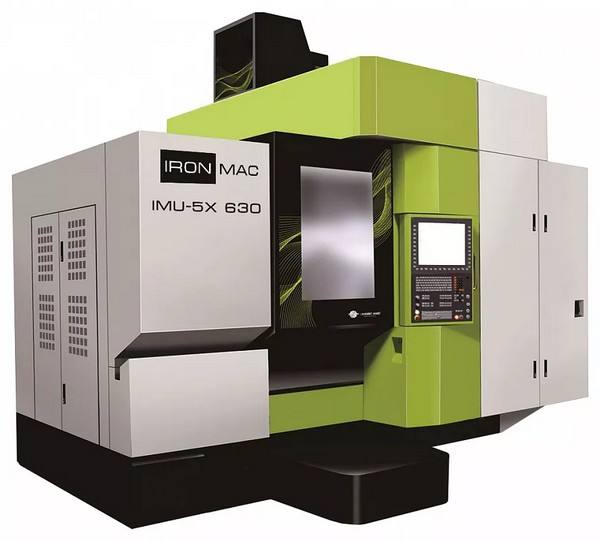 IRONMAC IMU-5X 630  Полностью закрытая зона обработки  Полностью закрытая зона обработки 