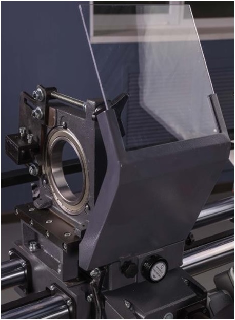 OSTERMANN CL 1200 AUTO  Защитный экран  Соответствует нормам безопасности СЕ  Обеспечивает безопасность работы оператора 